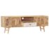 vidaXL TV Cabinet 140x30x45 cm Solid Mango Wood - Image 4