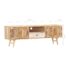 vidaXL TV Cabinet 140x30x45 cm Solid Mango Wood - Image 7