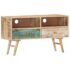 vidaXL TV Cabinet 88x30x50 cm Solid Mango Wood - Image 11