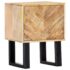 vidaXL Bedside Cabinet 40x30x50 cm Solid Mango Wood - Image 9