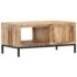 vidaXL Coffee Table 88x50x42 cm Solid Mango Wood - Image 3