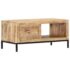 vidaXL Coffee Table 88x50x42 cm Solid Mango Wood - Image 8