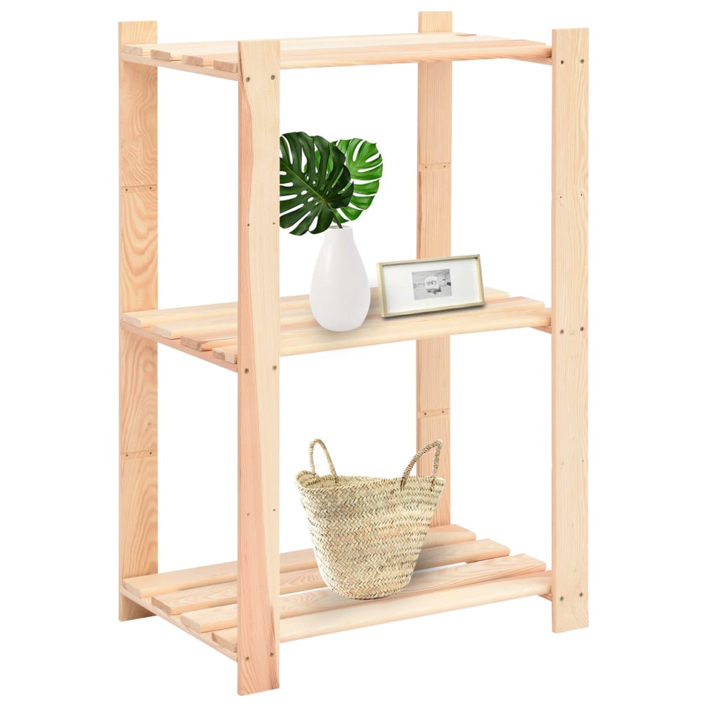 8719883854762_g_en_hd_1 vidaXL 3-Tier Storage Racks 2 pcs 60x38x90 cm Solid Wood Pine 150 kg - Image 2