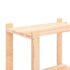 vidaXL 3-Tier Storage Racks 3 pcs 60x38x90 cm Solid Wood Pine 150 kg - Image 6