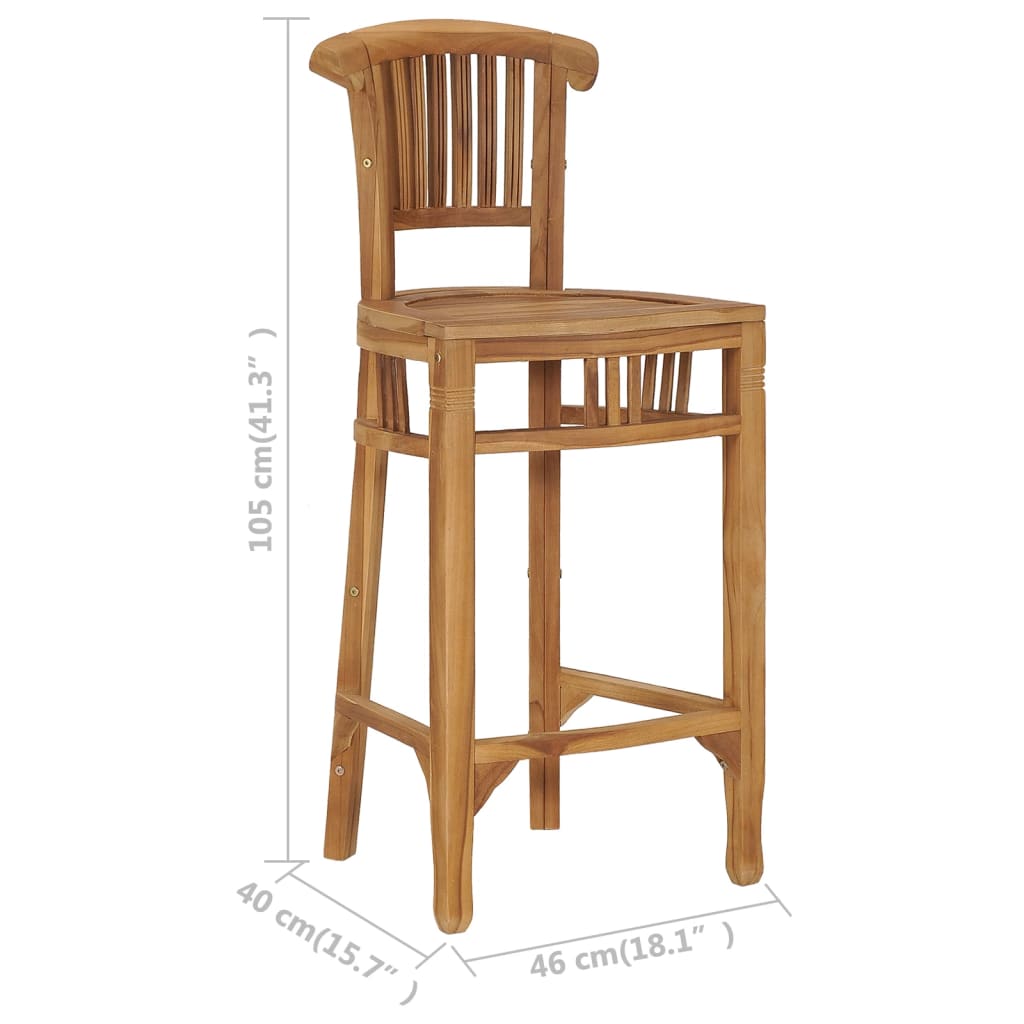 8719883856124_g_en_hd_6 vidaXL Bar Stool Solid Teak Wood - Image 7