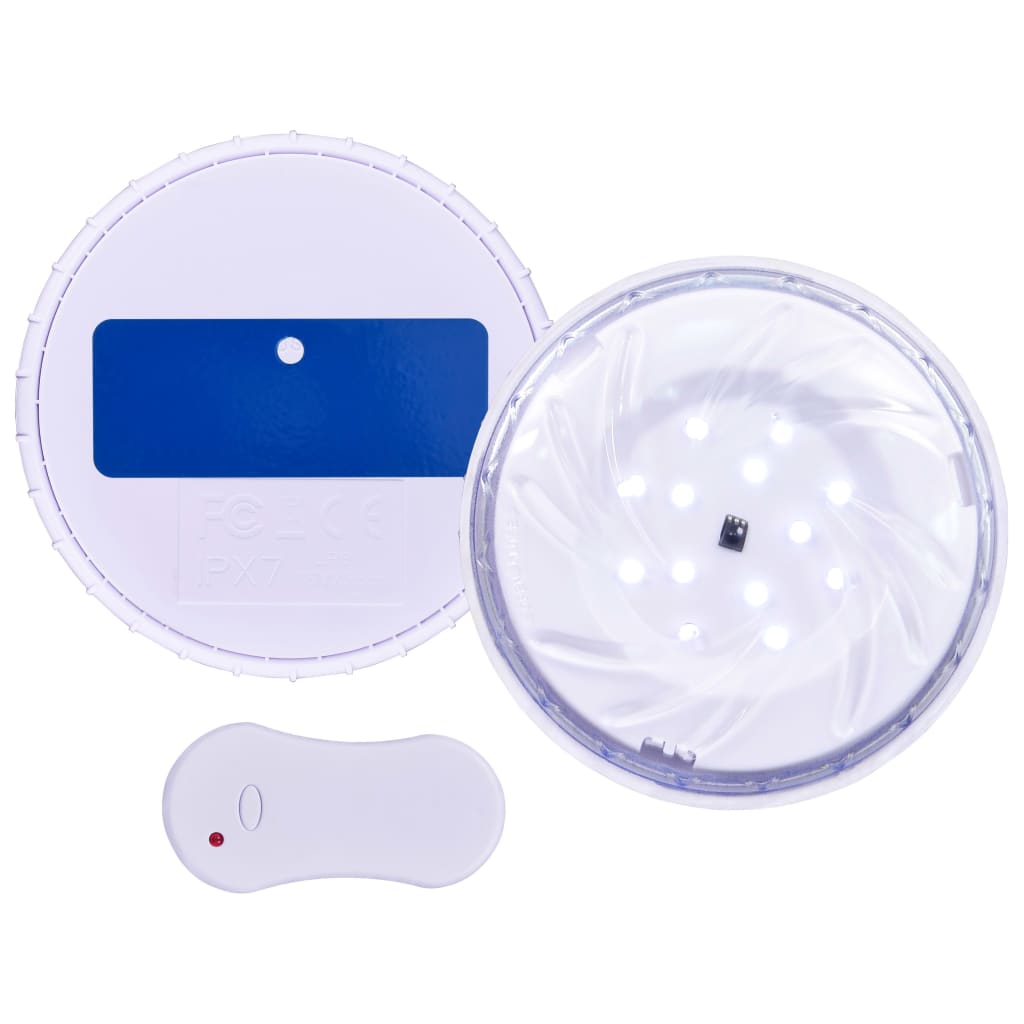 8719883856636_a_en_hd_1 vidaXL Submersible Floating Pool LED Lamp with Remote Control White - Image 2
