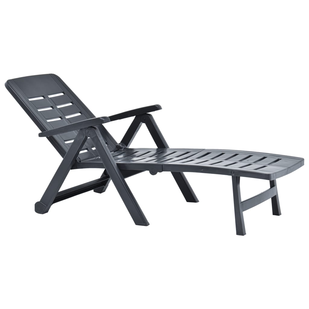 8719883859408_g_en_hd_2 vidaXL Folding Sun Lounger Plastic Anthracite - Image 3
