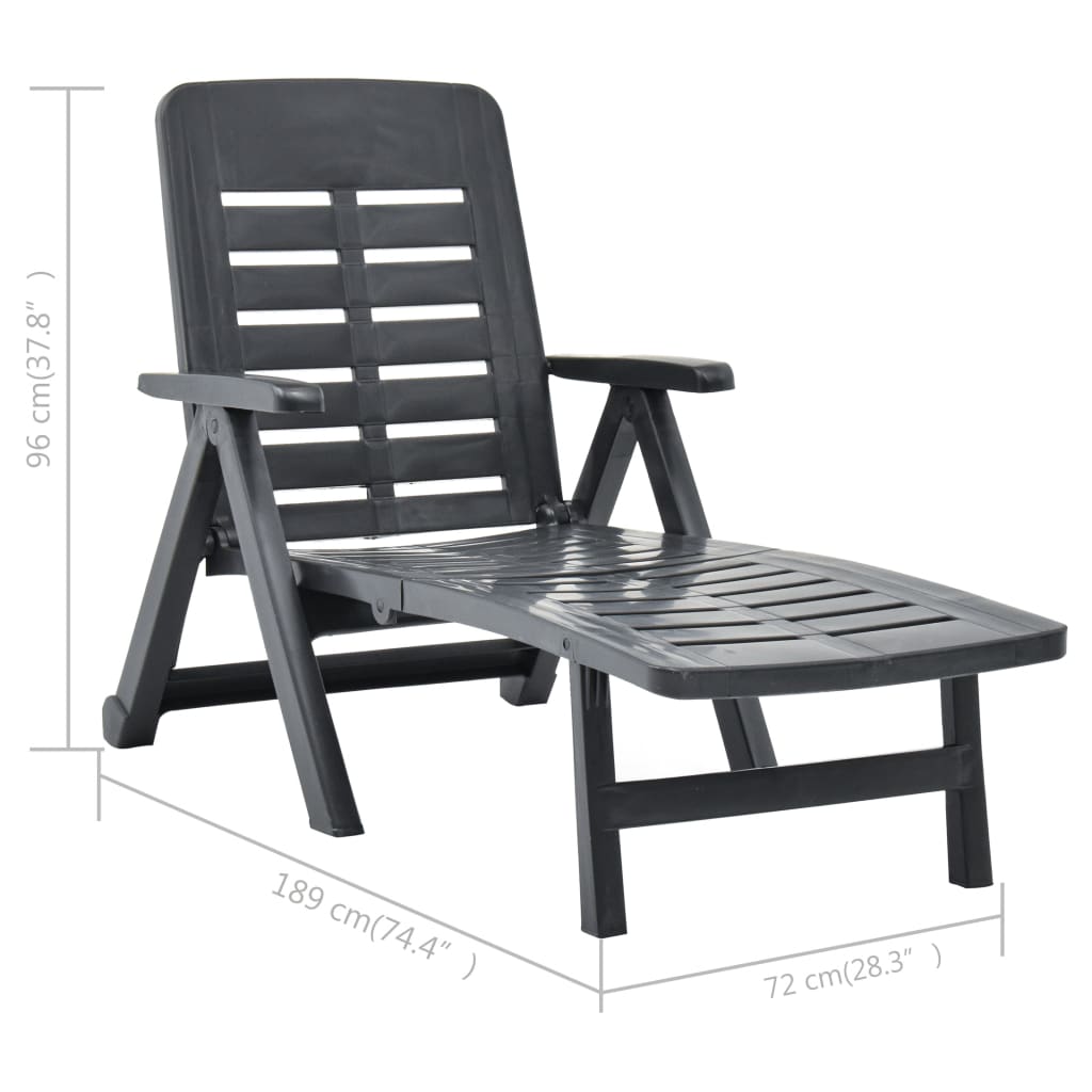 8719883859408_g_en_hd_8 vidaXL Folding Sun Lounger Plastic Anthracite - Image 9