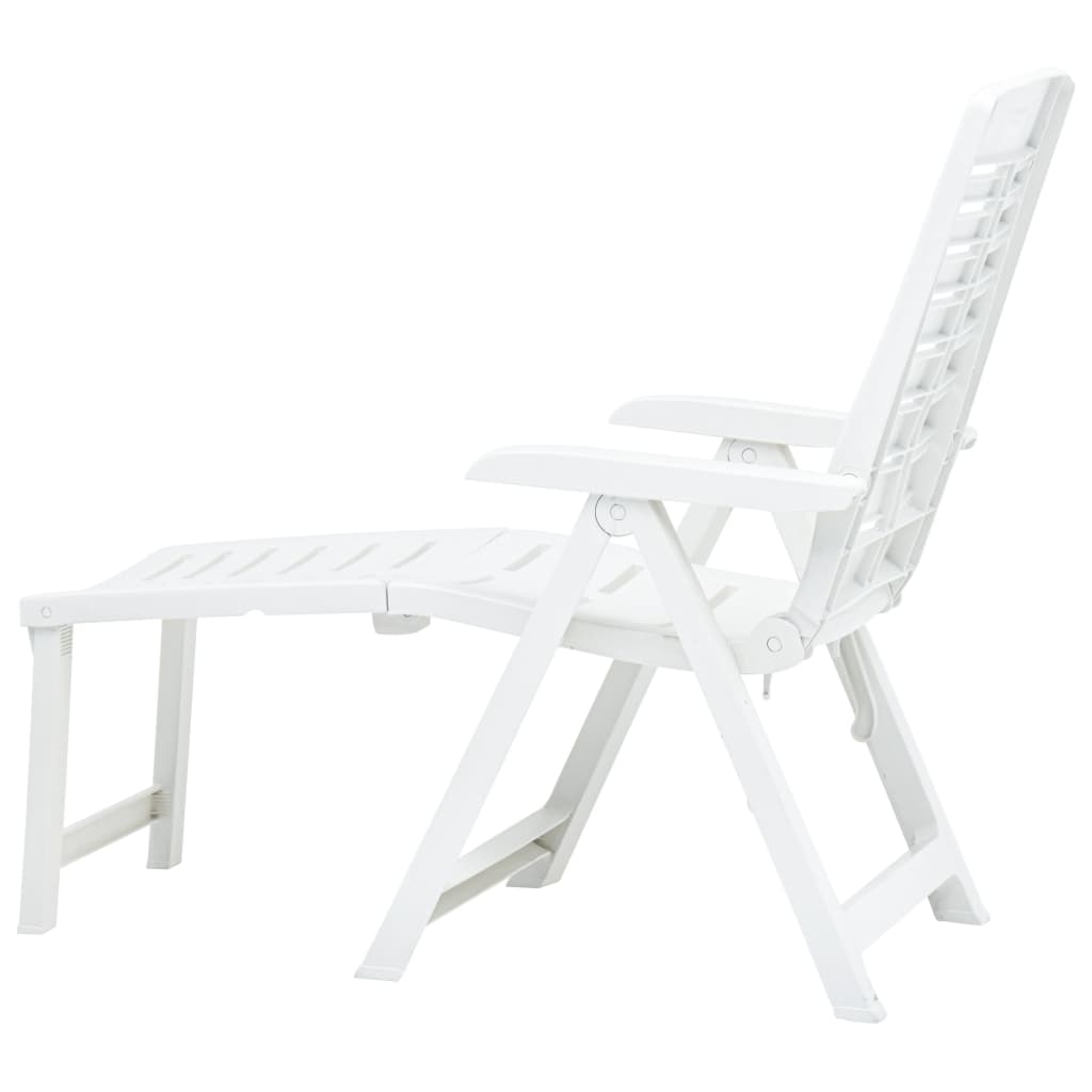 8719883859415_g_en_hd_4 vidaXL Folding Sun Lounger Plastic White - Image 5