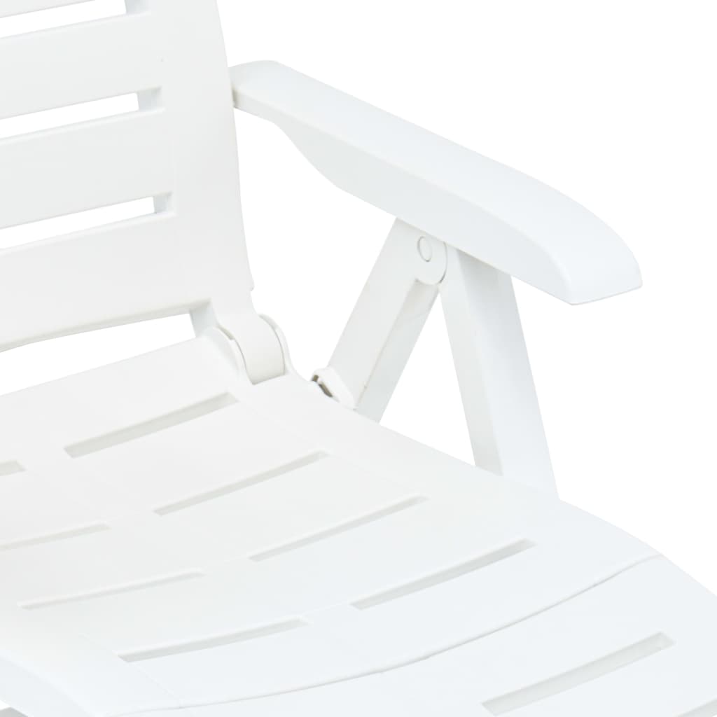8719883859415_g_en_hd_6 vidaXL Folding Sun Lounger Plastic White - Image 7