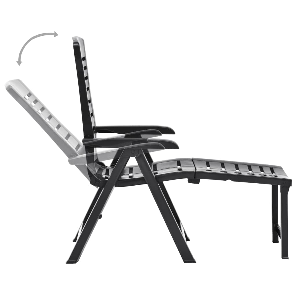 8719883859439_g_en_hd_3 vidaXL Folding Sun Lounger Plastic Anthracite - Image 4