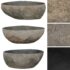 vidaXL Basin River Stone Oval (29-38)x(24-31) cm - Image 3