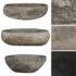 vidaXL Basin River Stone Oval (45-53)x(34-41) cm - Image 4
