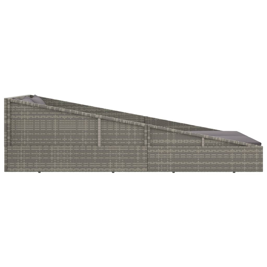 8719883860411_g_en_hd_2 vidaXL Garden Bed Grey 110x200 cm Poly Rattan - Image 4