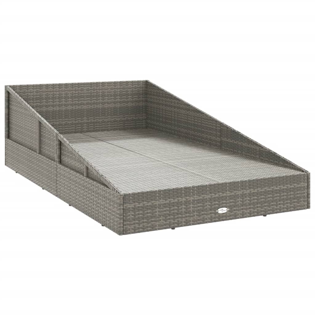8719883860411_g_en_hd_4 vidaXL Garden Bed Grey 110x200 cm Poly Rattan - Image 6