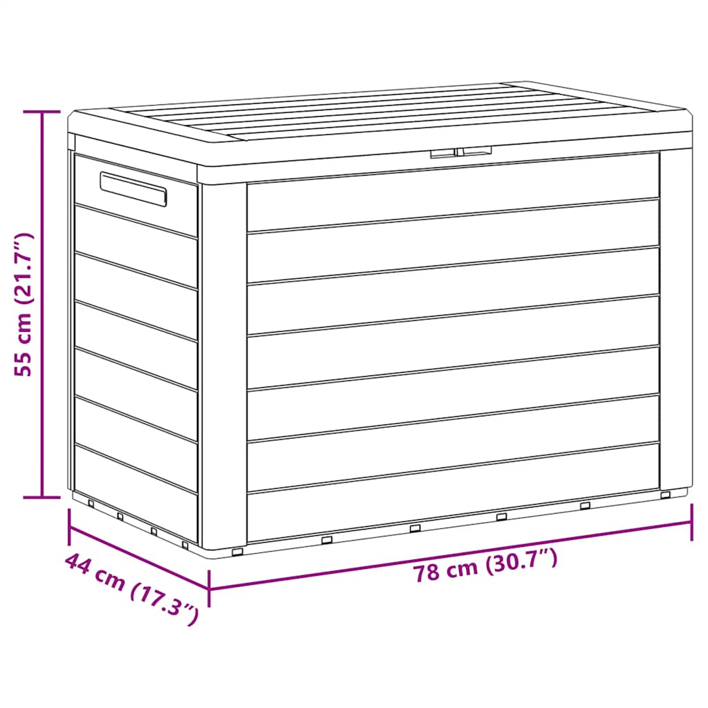 8719883865065_g_en_hd_7 vidaXL Garden Storage Box Anthracite 78x44x55 cm - Image 9