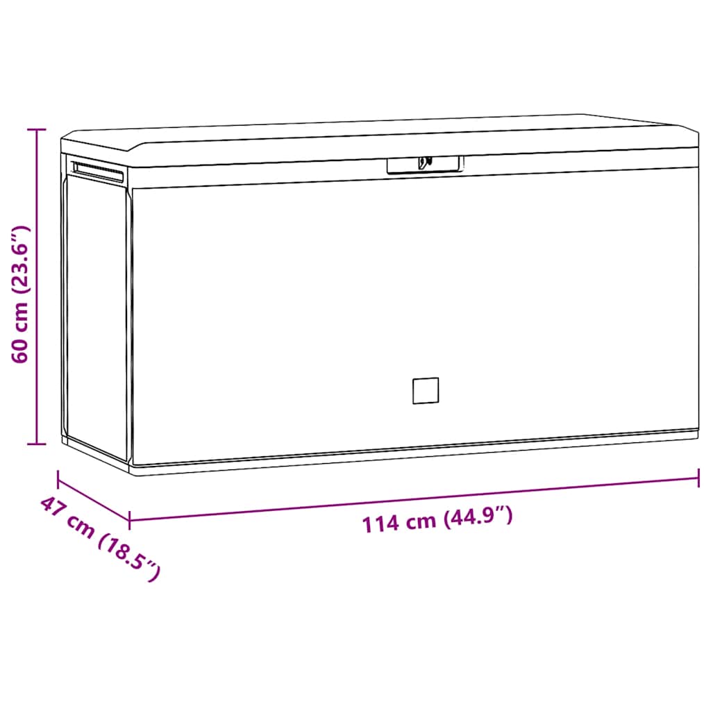 8719883865089_g_en_hd_7 vidaXL Garden Storage Box Anthracite 114x47x60 cm - Image 8