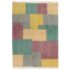 vidaXL Handwoven Kilim Rug Cotton 120x180 cm Printed Multicolour