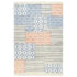 vidaXL Handwoven Kilim Rug Cotton 120x180 cm Printed Multicolour