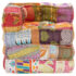 vidaXL Modular Pouffe Patchwork Fabric - Image 2