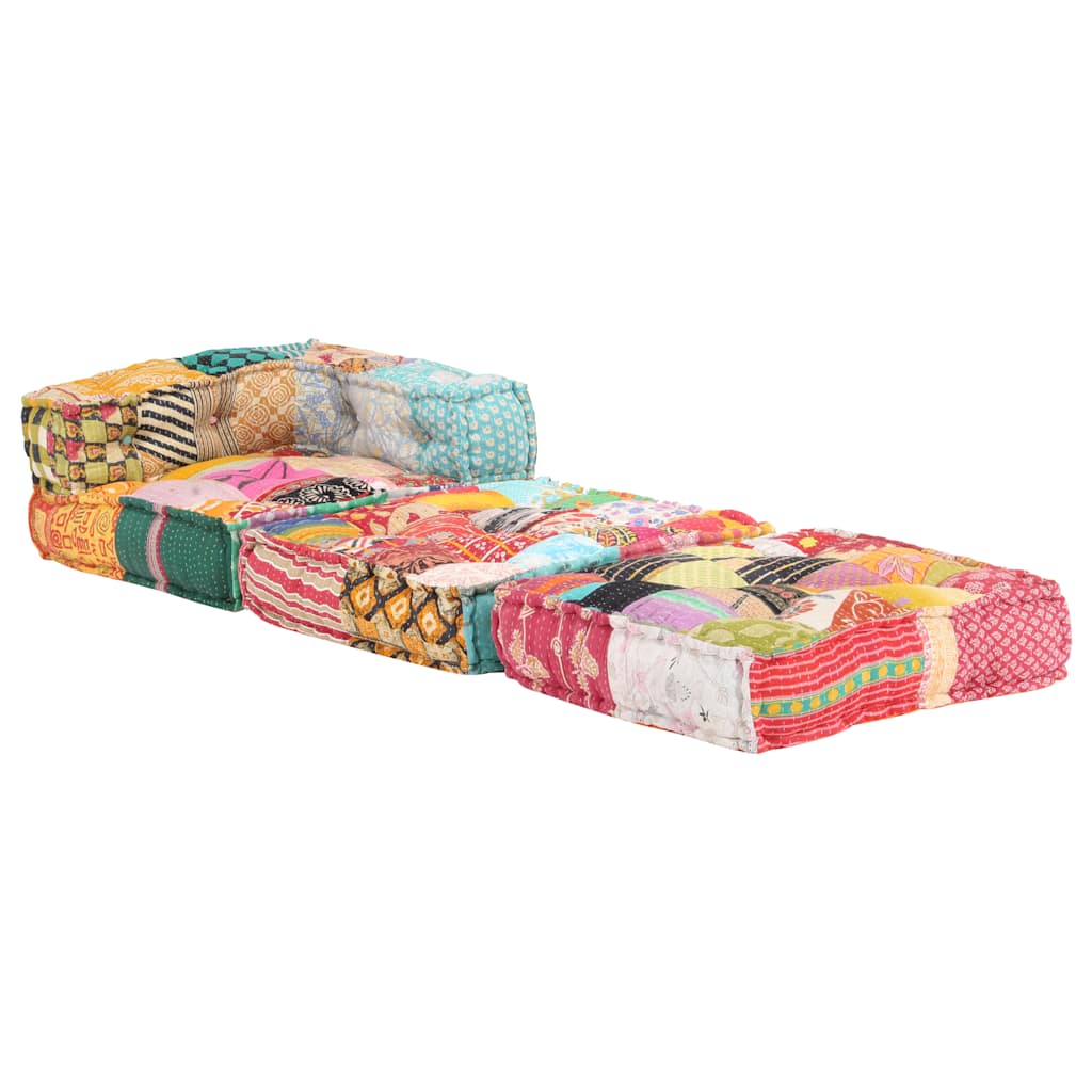 8719883867328_g_en_hd_2 vidaXL Modular Pouffe Patchwork Fabric - Image 3