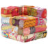 vidaXL Modular Pouffe Patchwork Fabric - Image 7