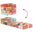vidaXL Modular Pouffe Patchwork Fabric - Image 8