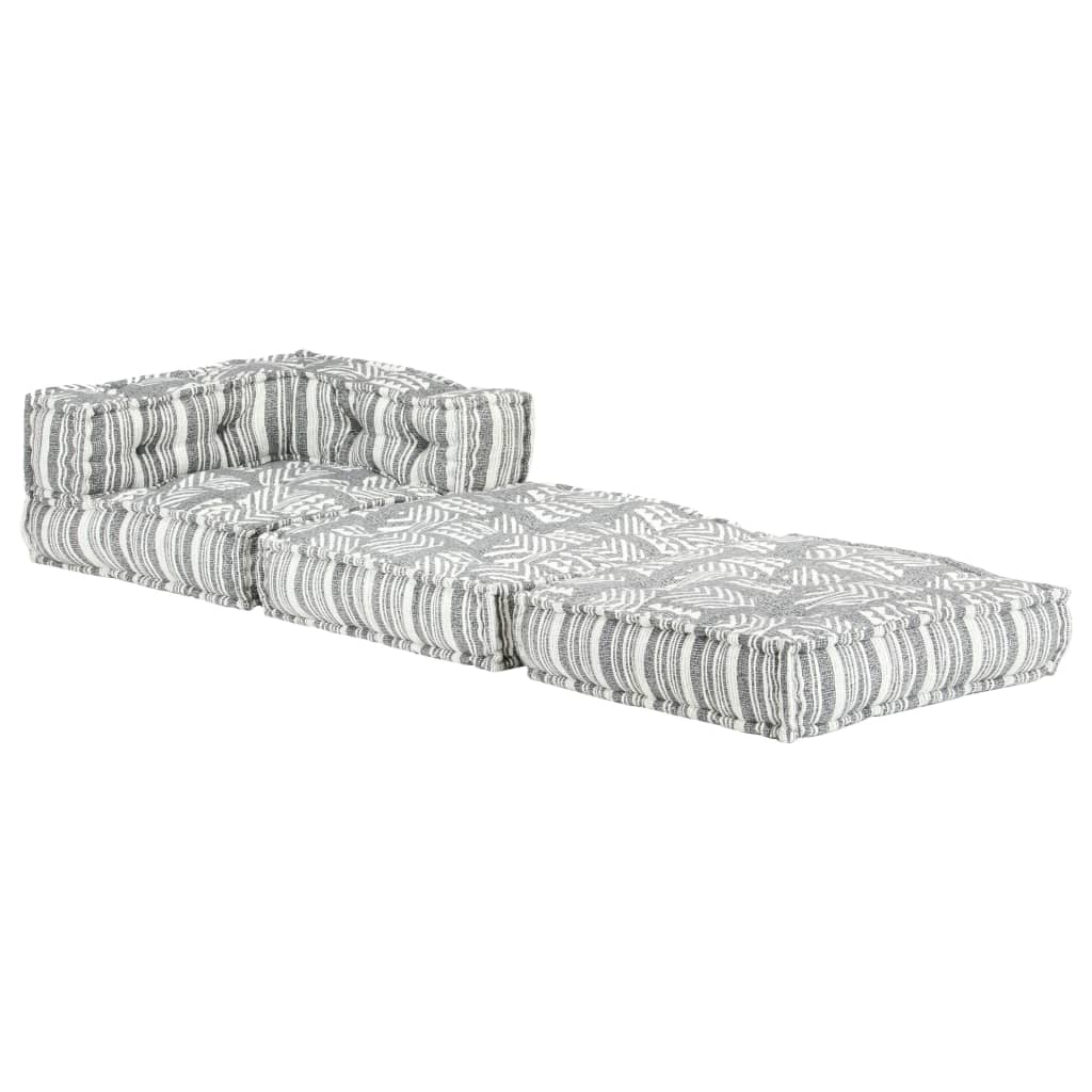 8719883867335_g_en_hd_2 vidaXL Modular Pouffe Grey Stripe Fabric - Image 3