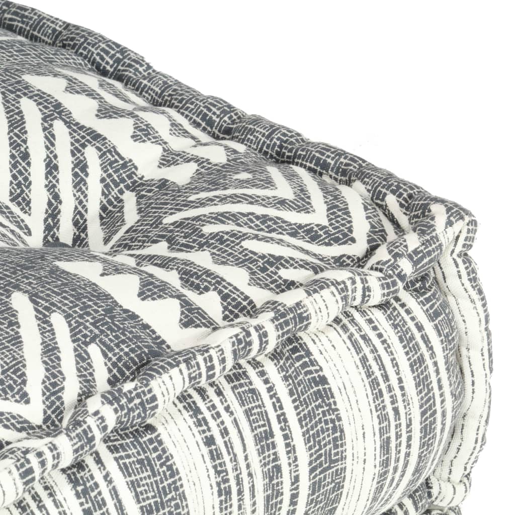 8719883867335_g_en_hd_3 vidaXL Modular Pouffe Grey Stripe Fabric - Image 4