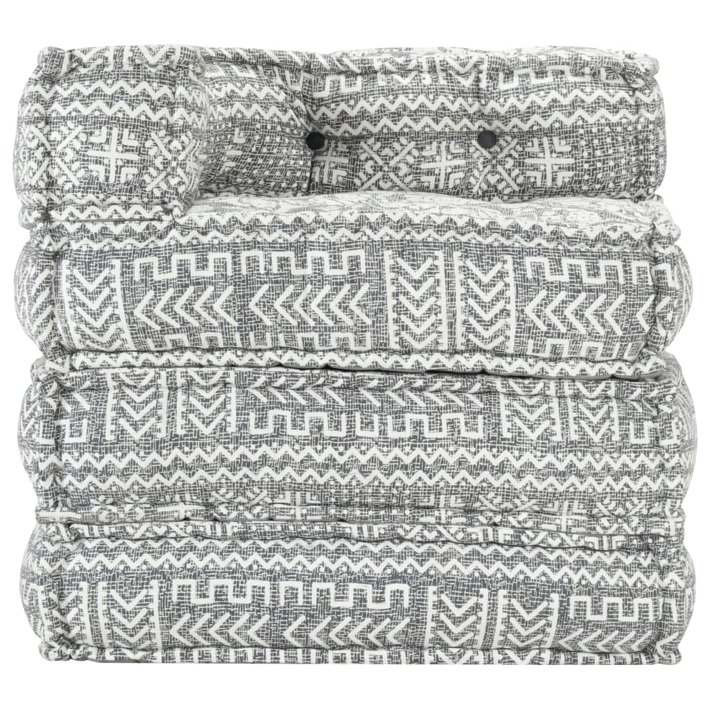 8719883867359_g_en_hd_1 vidaXL Modular Pouffe Light Grey Fabric - Image 2