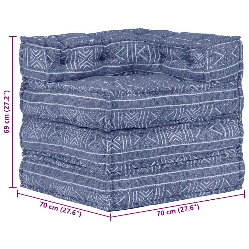 8719883867366_g_en_hd_11 vidaXL Modular Pouffe Indigo Fabric - Image 12