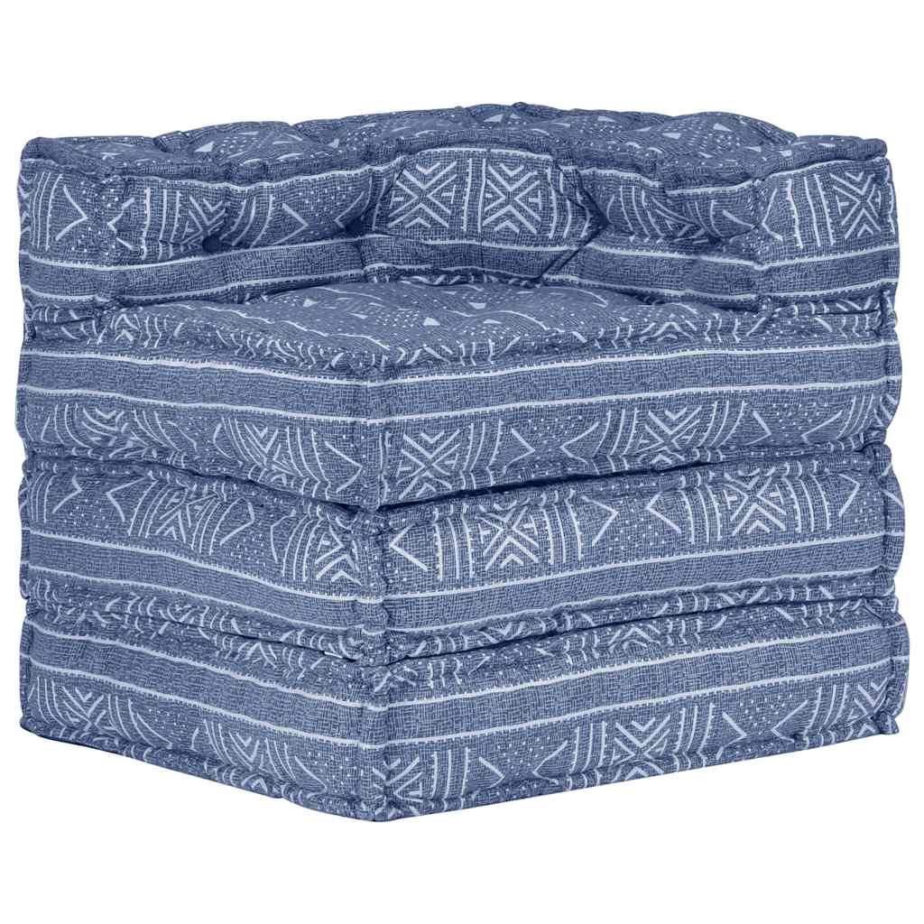 8719883867366_g_en_hd_6 vidaXL Modular Pouffe Indigo Fabric - Image 7