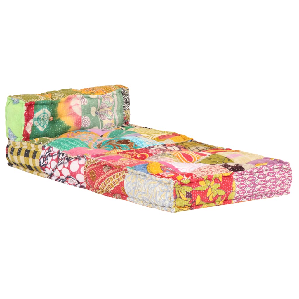 8719883867373_g_en_hd_2 vidaXL Modular Pouffe Patchwork Fabric - Image 3