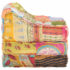 vidaXL Modular Pouffe Patchwork Fabric - Image 11
