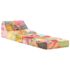 vidaXL Modular Pouffe Patchwork Fabric - Image 3