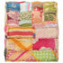 vidaXL Modular Pouffe Patchwork Fabric - Image 5