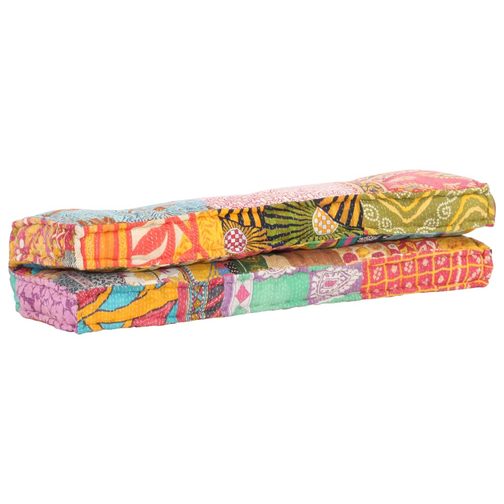 8719883867526_g_en_hd_3 vidaXL Pallet Sofa Cushion Multicolour Fabric Patchwork - Image 4