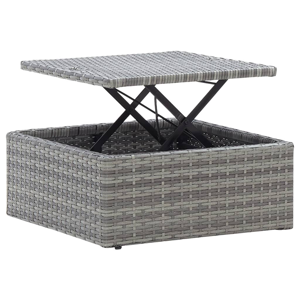 8719883868028_g_en_hd_10 vidaXL Garden Lounge Bed with Roof Mixed Grey Poly Rattan - Image 11