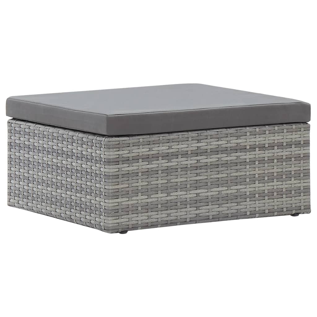 8719883868028_g_en_hd_12 vidaXL Garden Lounge Bed with Roof Mixed Grey Poly Rattan - Image 13