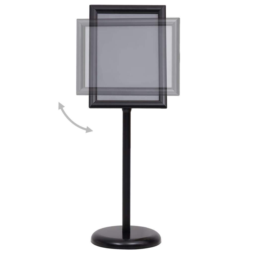 8719883868073_g_en_hd_2 vidaXL A3 Pedestal Poster Stand Black Aluminium Alloy - Image 3