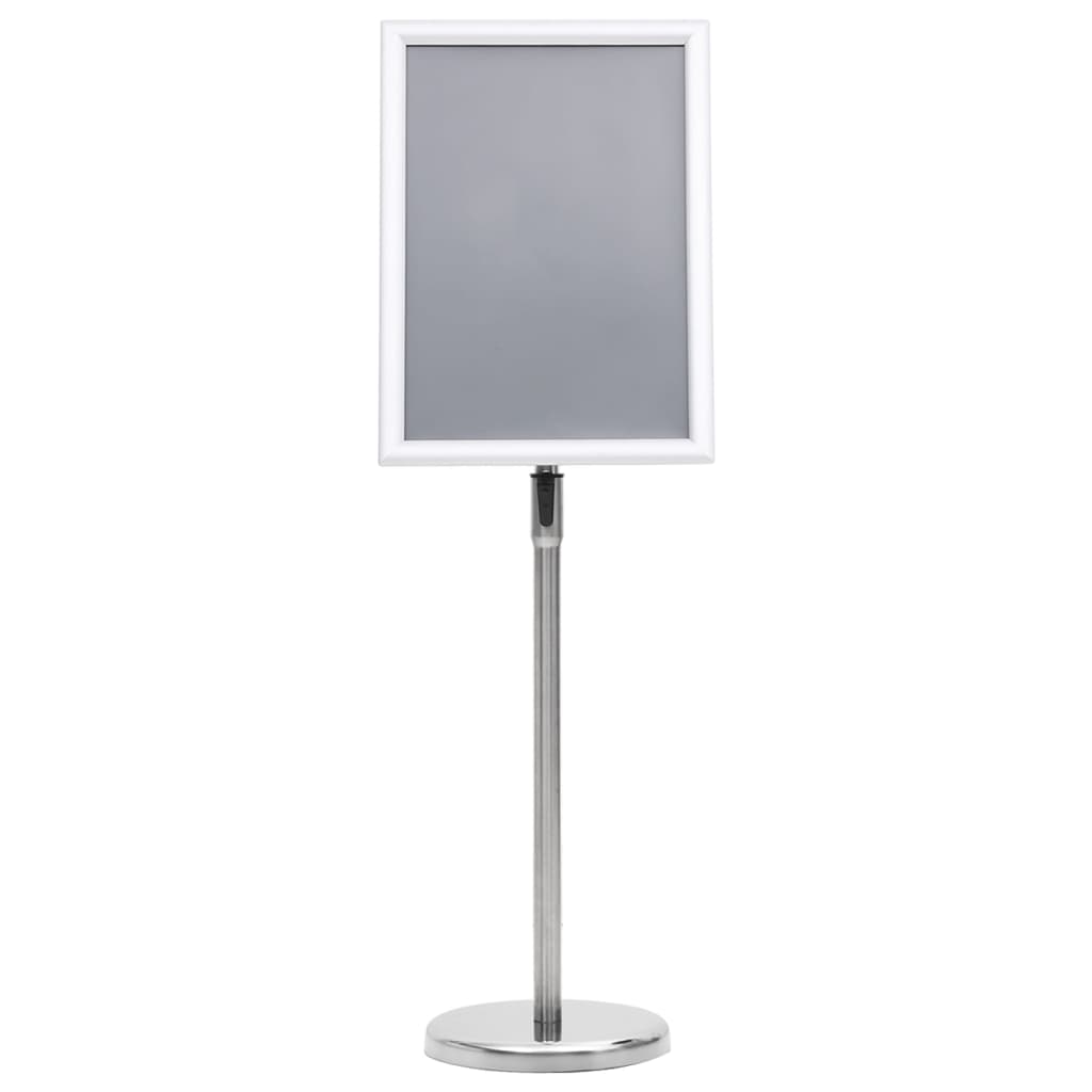 8719883868080_g_en_hd_1 vidaXL A3 Pedestal Poster Stand Silver Aluminium Alloy - Image 2