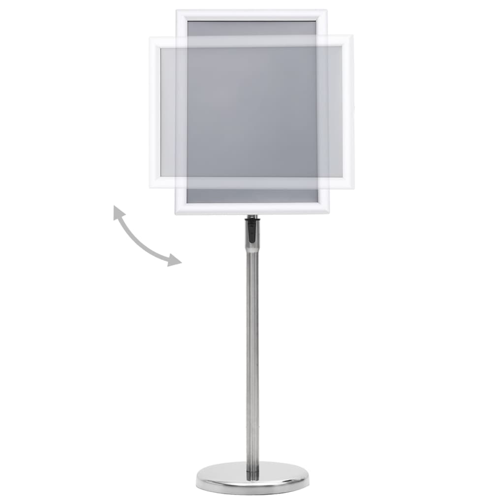8719883868080_g_en_hd_2 vidaXL A3 Pedestal Poster Stand Silver Aluminium Alloy - Image 3