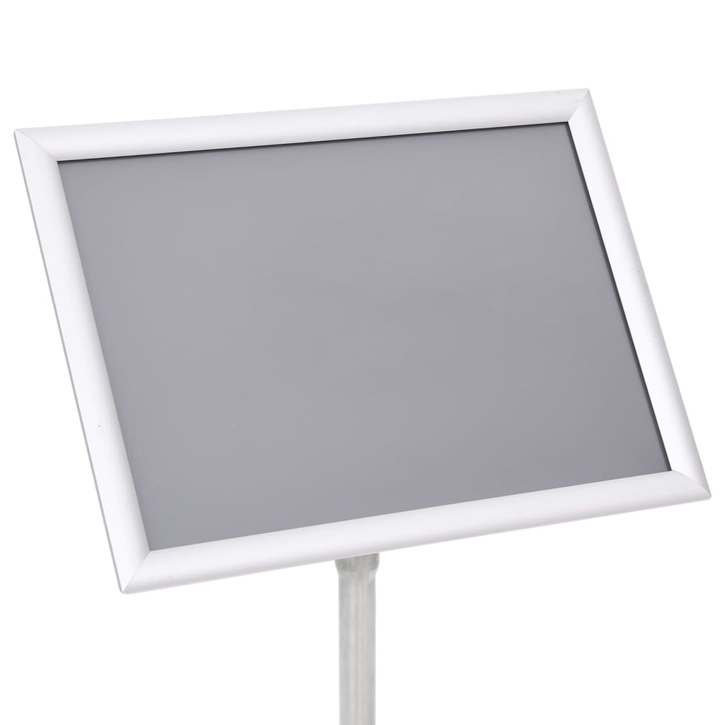 8719883868080_g_en_hd_7 vidaXL A3 Pedestal Poster Stand Silver Aluminium Alloy - Image 8