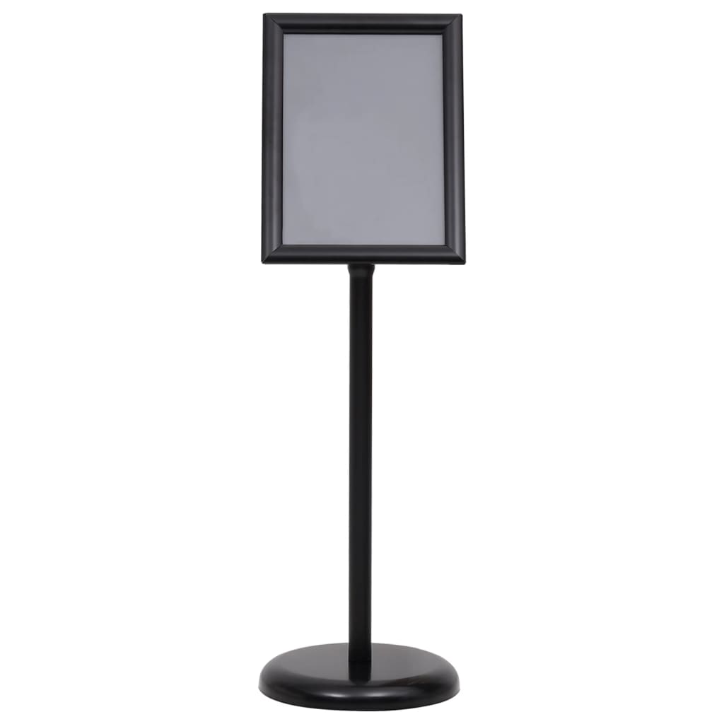 8719883868097_g_en_hd_1 vidaXL A4 Pedestal Poster Stand Black Aluminium Alloy - Image 2