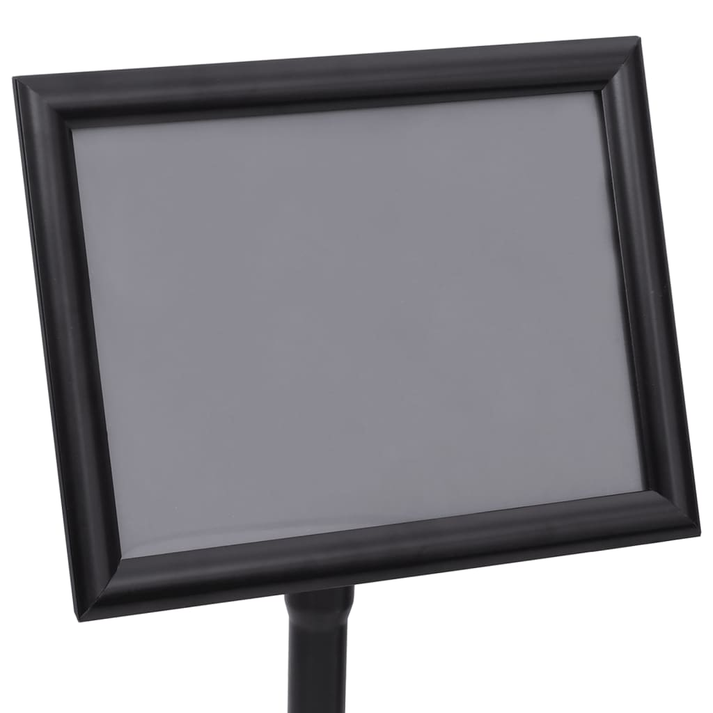 8719883868097_g_en_hd_7 vidaXL A4 Pedestal Poster Stand Black Aluminium Alloy - Image 8
