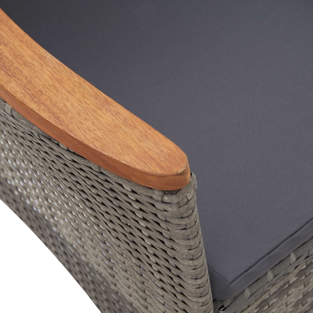 8719883868219_g_en_hd_9 vidaXL 7 Piece Garden Dining Set with Cushions Poly Rattan Grey - Image 10