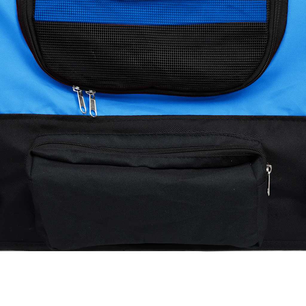 8719883868820_g_en_hd_7 vidaXL 2-in-1 Pet Bike Trailer and Jogging Stroller Blue and Black - Image 8