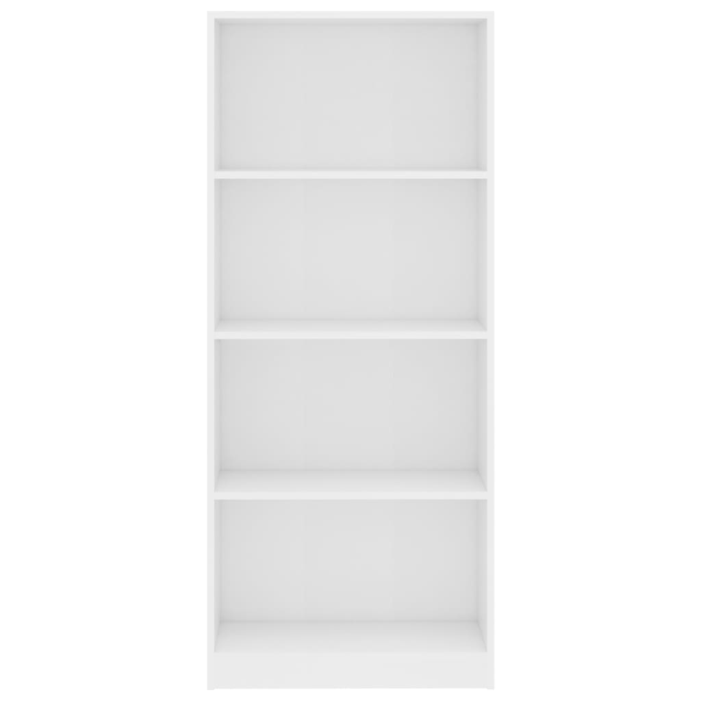 8719883869209_g_en_hd_2 vidaXL 4-Tier Book Cabinet White 60x24x142 cm Engineered Wood - Image 5