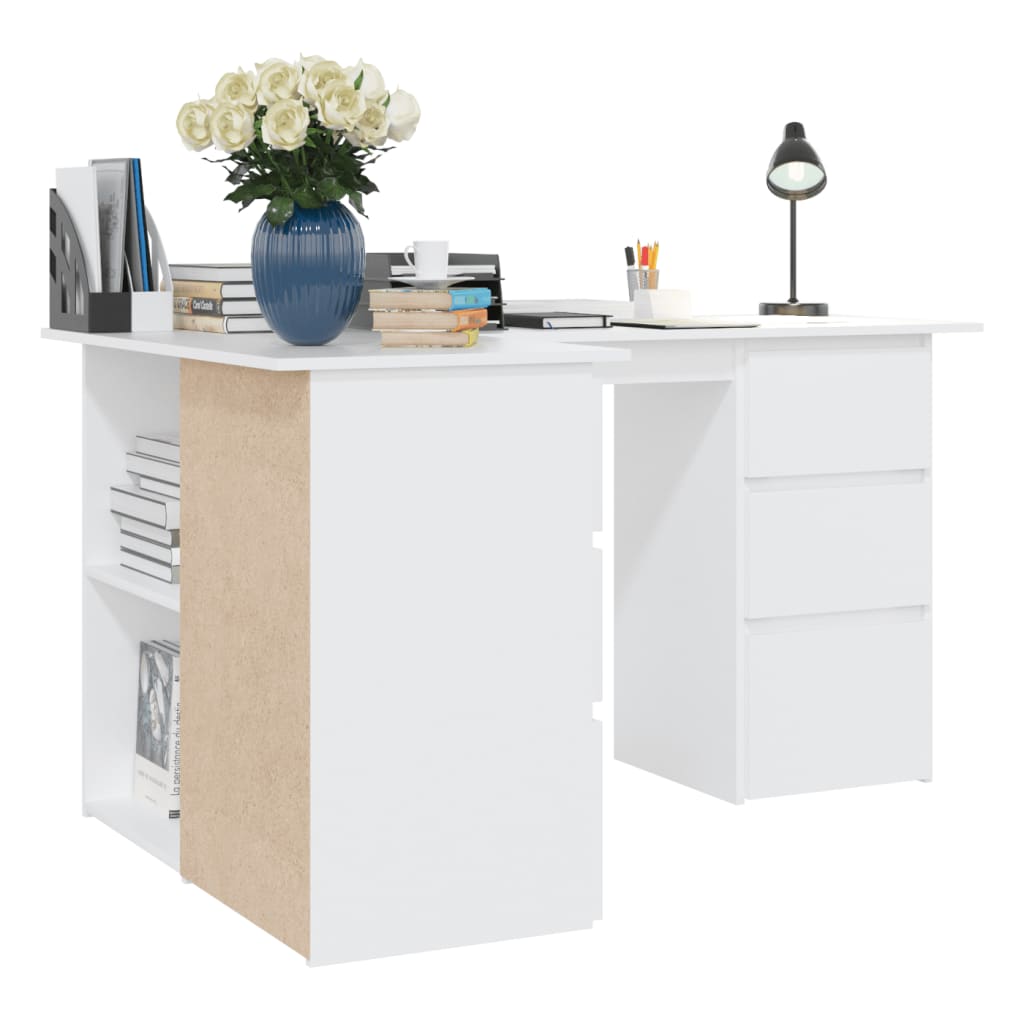 8719883869568_g_en_hd_3 vidaXL Corner Desk White 145x100x76 cm Engineered Wood - Image 5