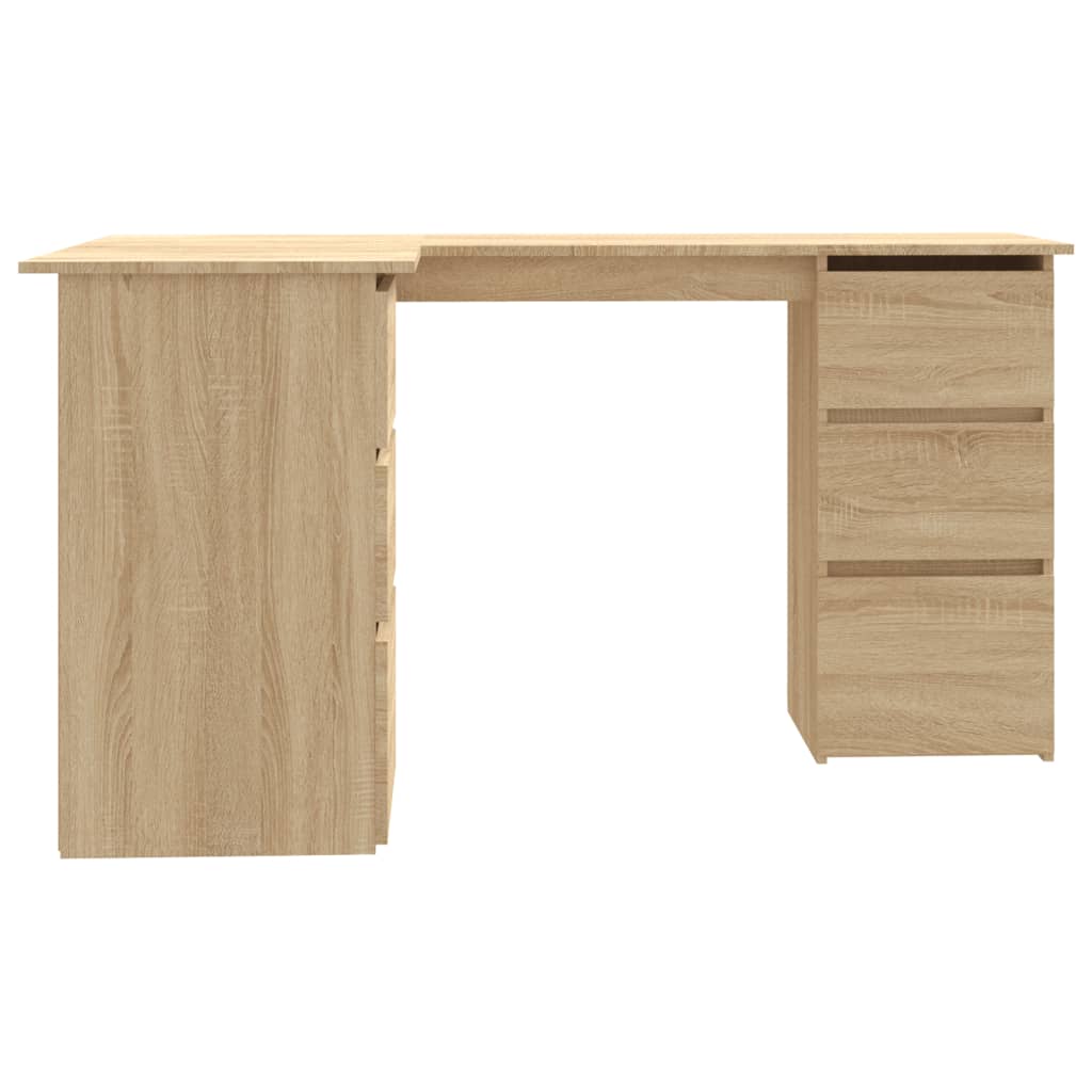 8719883869599_g_en_hd_3 vidaXL Corner Desk Sonoma Oak 145x100x76 cm Engineered Wood - Image 5
